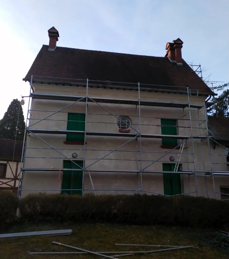 Ravalement maison lisle adam