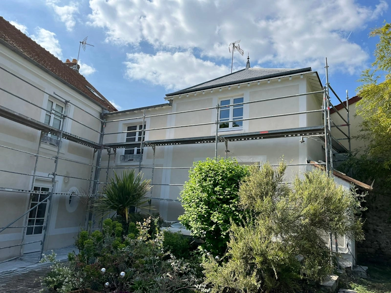 Renovation facade ancienne 91