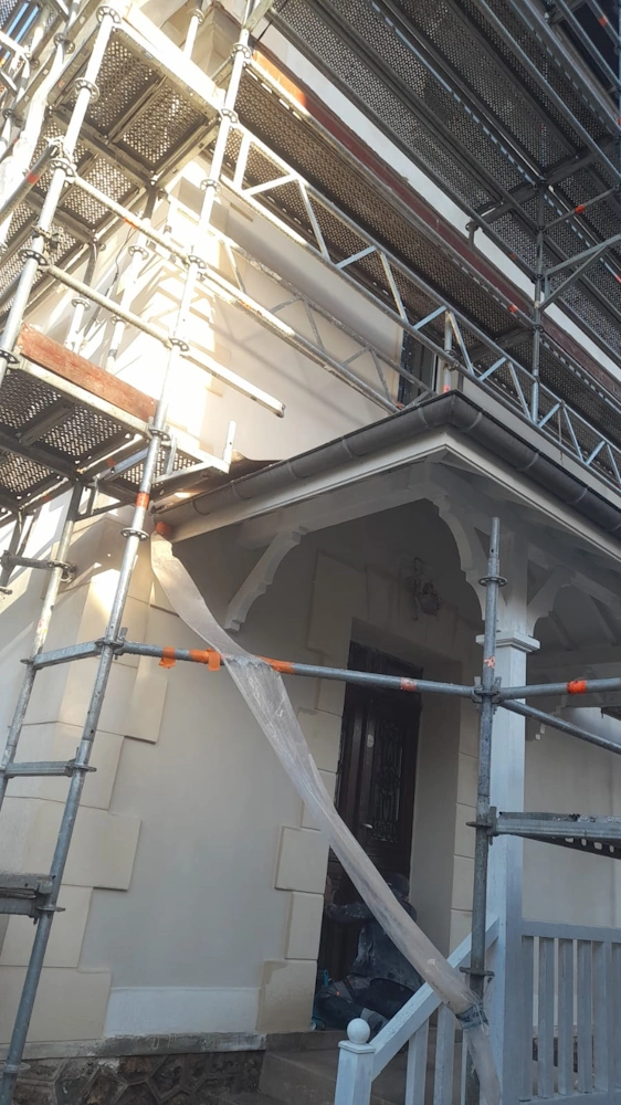 Restauration de facade saint maur 94