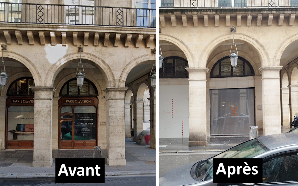 Rénovation pierre de taille Paris avant après