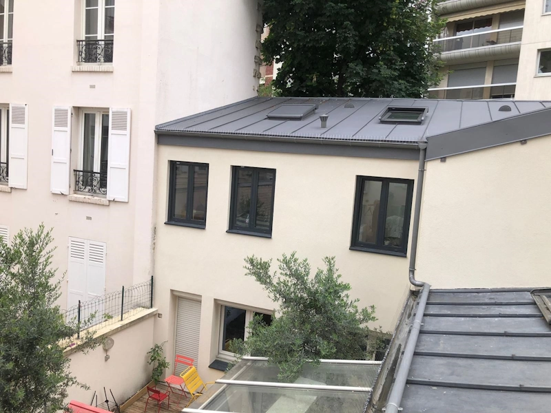 Nos toitures Surélévation à Paris 14e