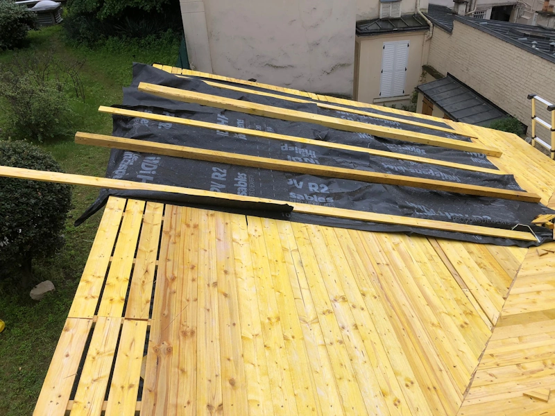 Voligeage surelevation a paris