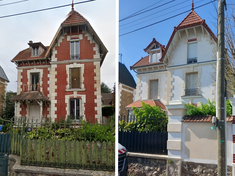 Modification d'une façade