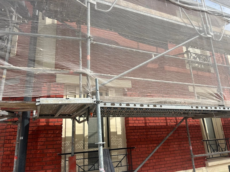Echafaudage ravalement de facade 93