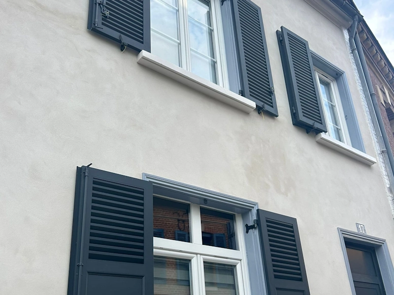 Ravalement d'une façade à Franconville