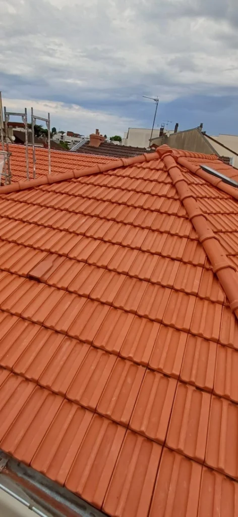 Renovation de toit en tuiles mecaniques
