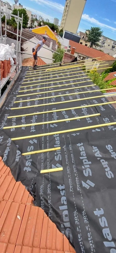 Renovation de toiture 93230