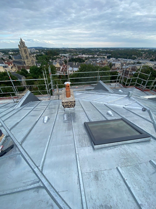 Refection de toiture sur pontoise