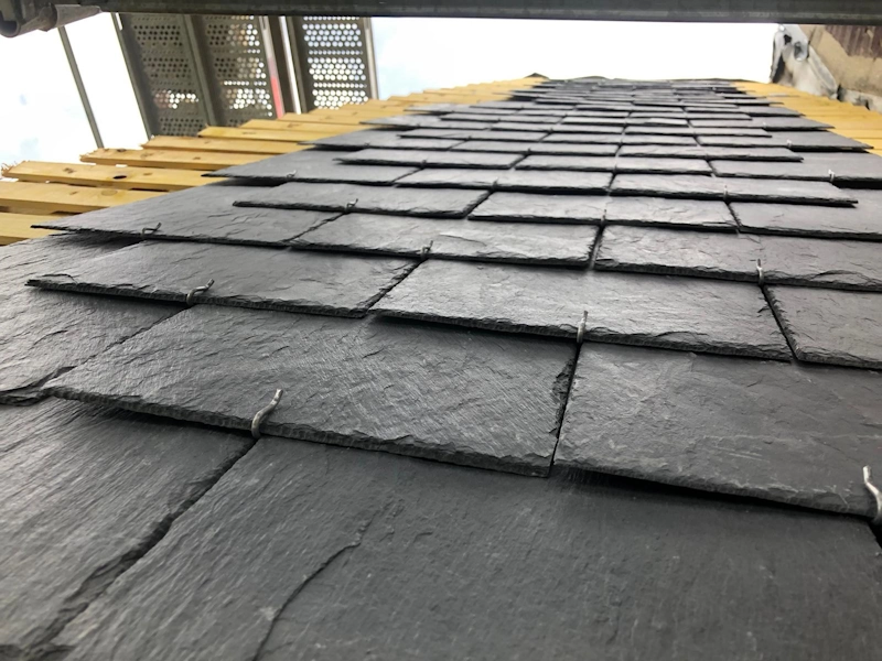 Renovation brisis en ardoise
