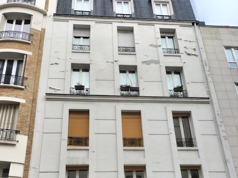 Travaux de façade en copropriété