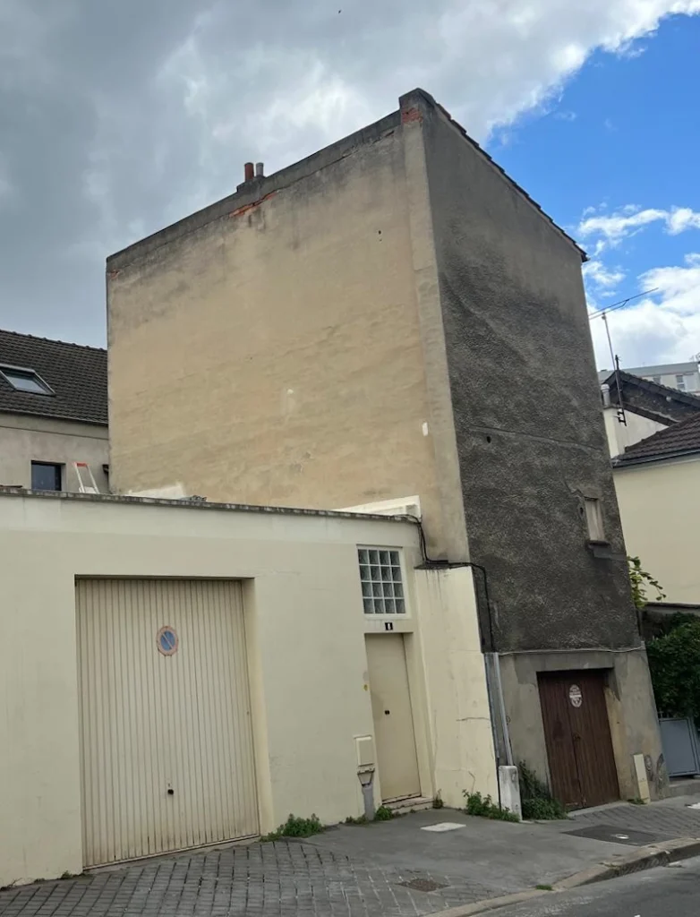 Renovation facade pantin