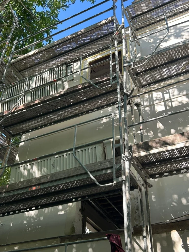 Renovation de facade ancienne 75016
