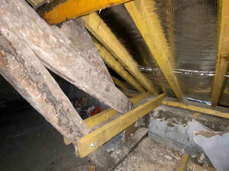 rénovation charpente prix au m2