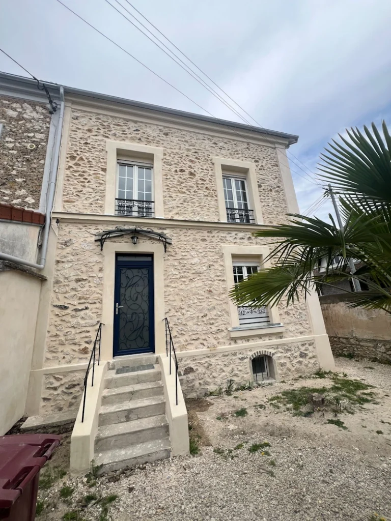 Renovation facade montfermeil