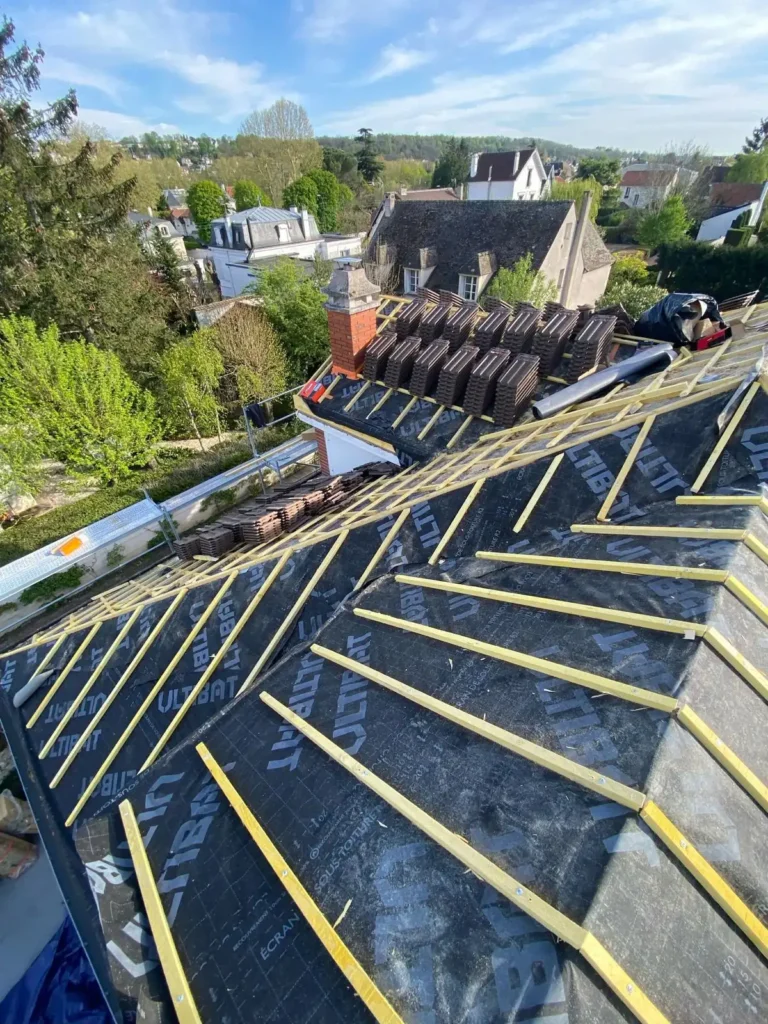 Chantier charpente saint maur des fosses