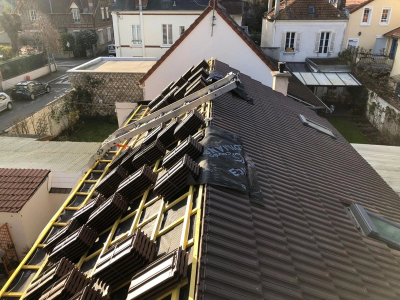 Prix d'une toiture en tuile
