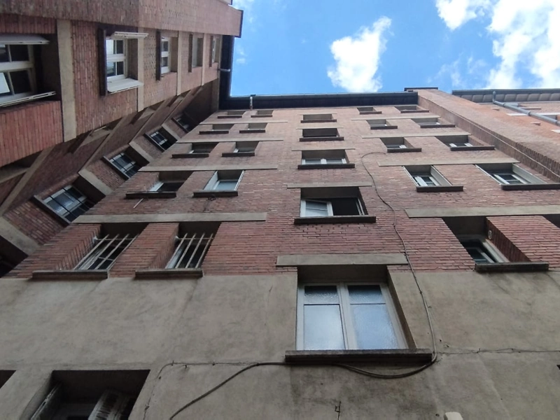 Ravalement cour d'immeuble