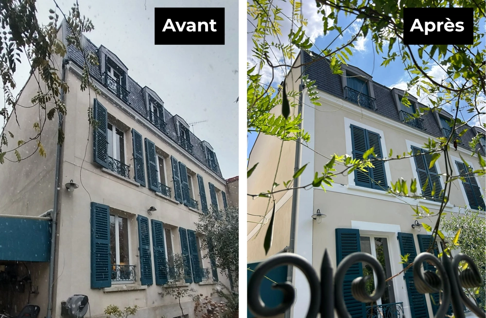 Ravalement de façade à Bagnolet (93170) Ravalement extérieur Bagnolet