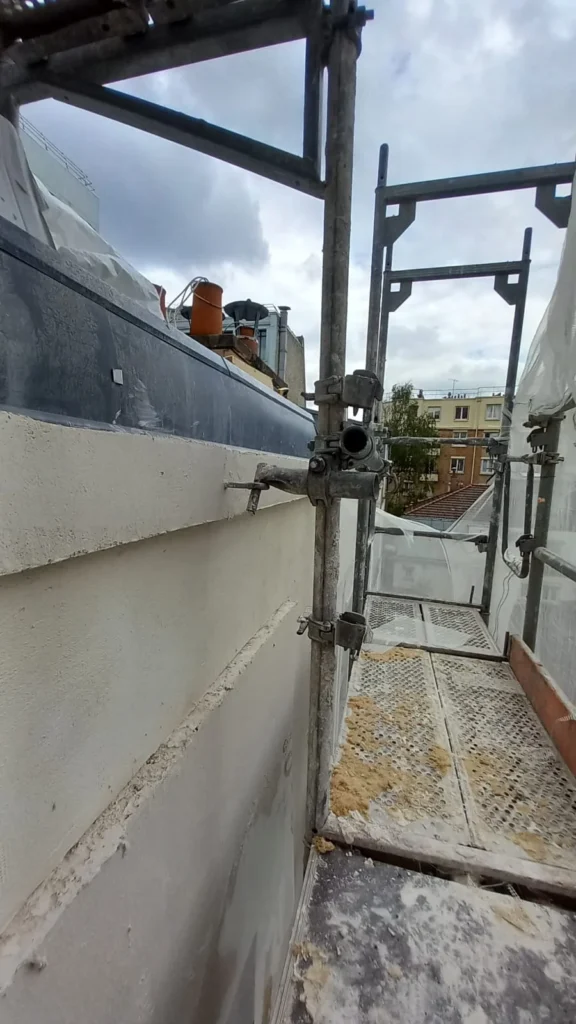 Chantier facade paris 13e