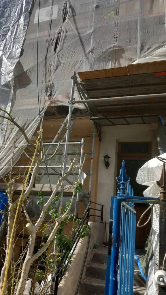 Chantier ite fibre de bois paris 13
