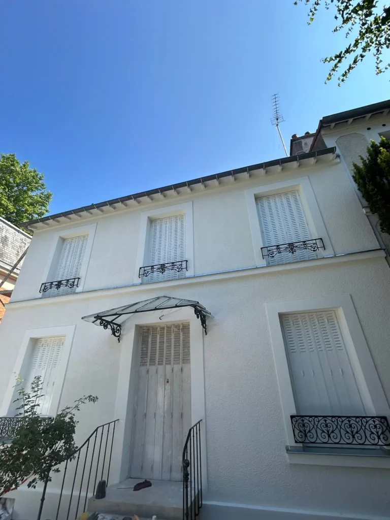 Facade hydrorepelle paris20e
