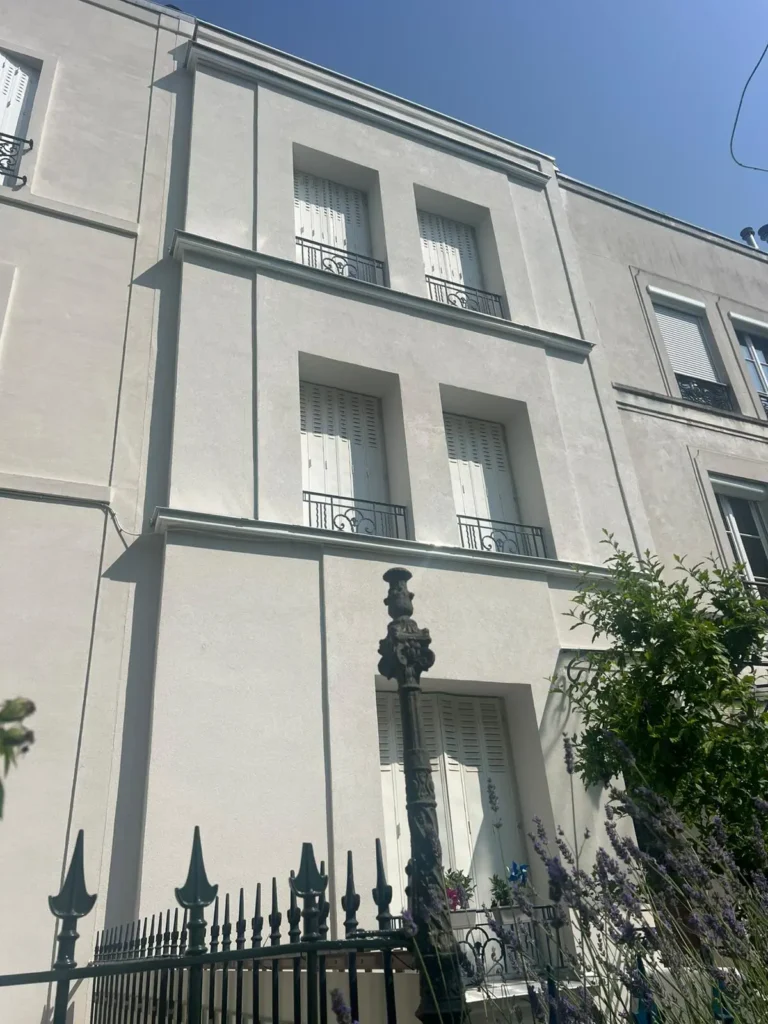 Finition facade paris 13 ite