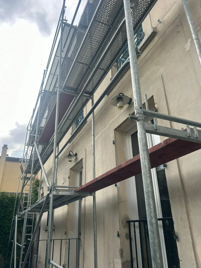 Nettoyage mur exterieur bagnolet