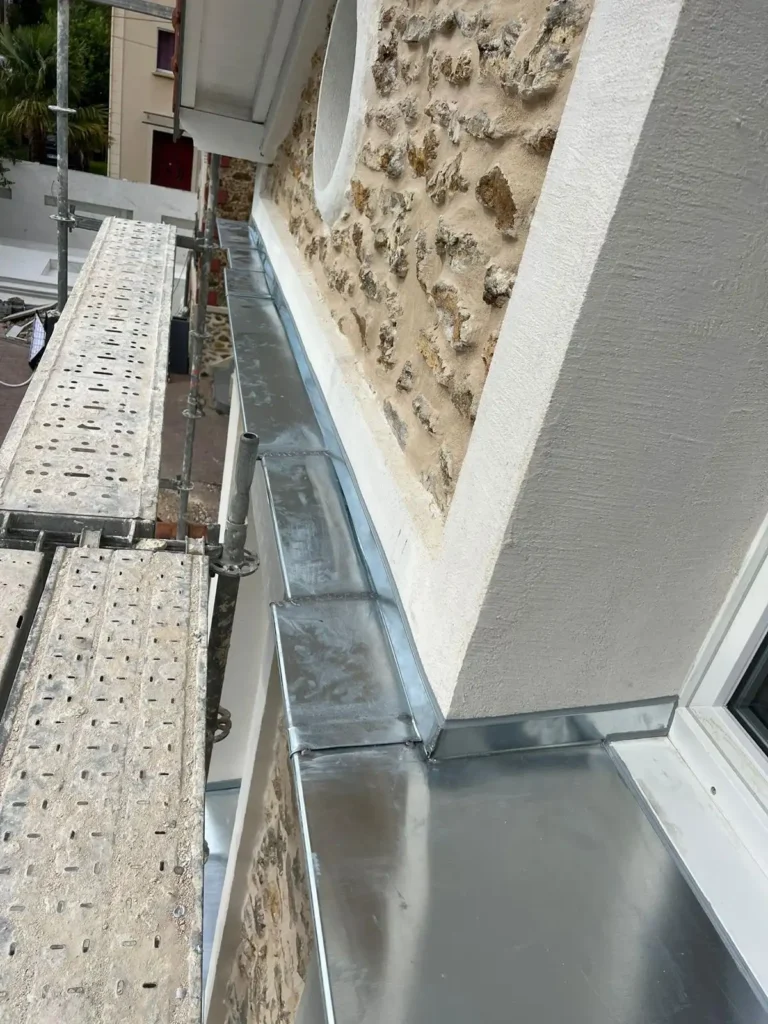 Nettoyage mur maison pierre rosny