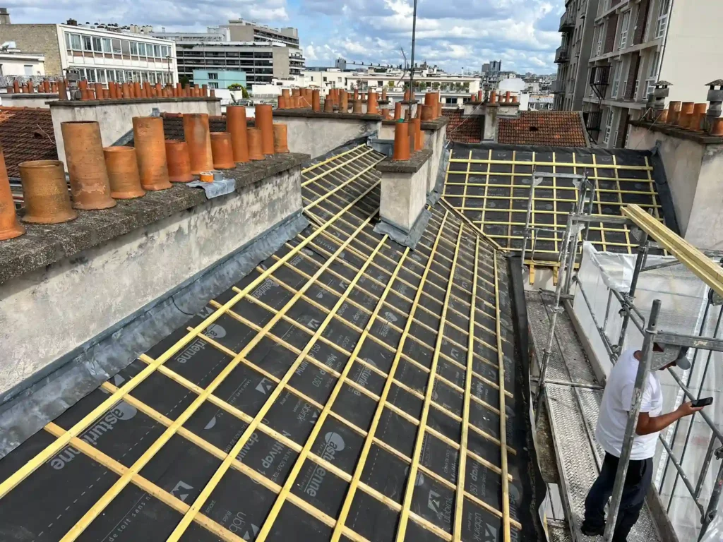 Tuiles nouvelles paris 15e