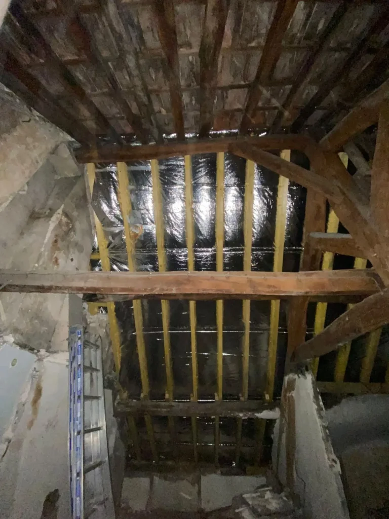 Chantier charpente paris 5e