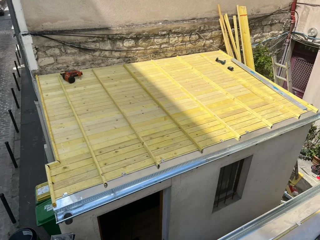 Toiture zinc sur mesure paris17