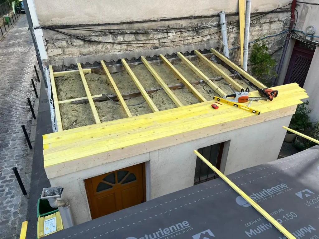 Travaux couverture zinc paris17