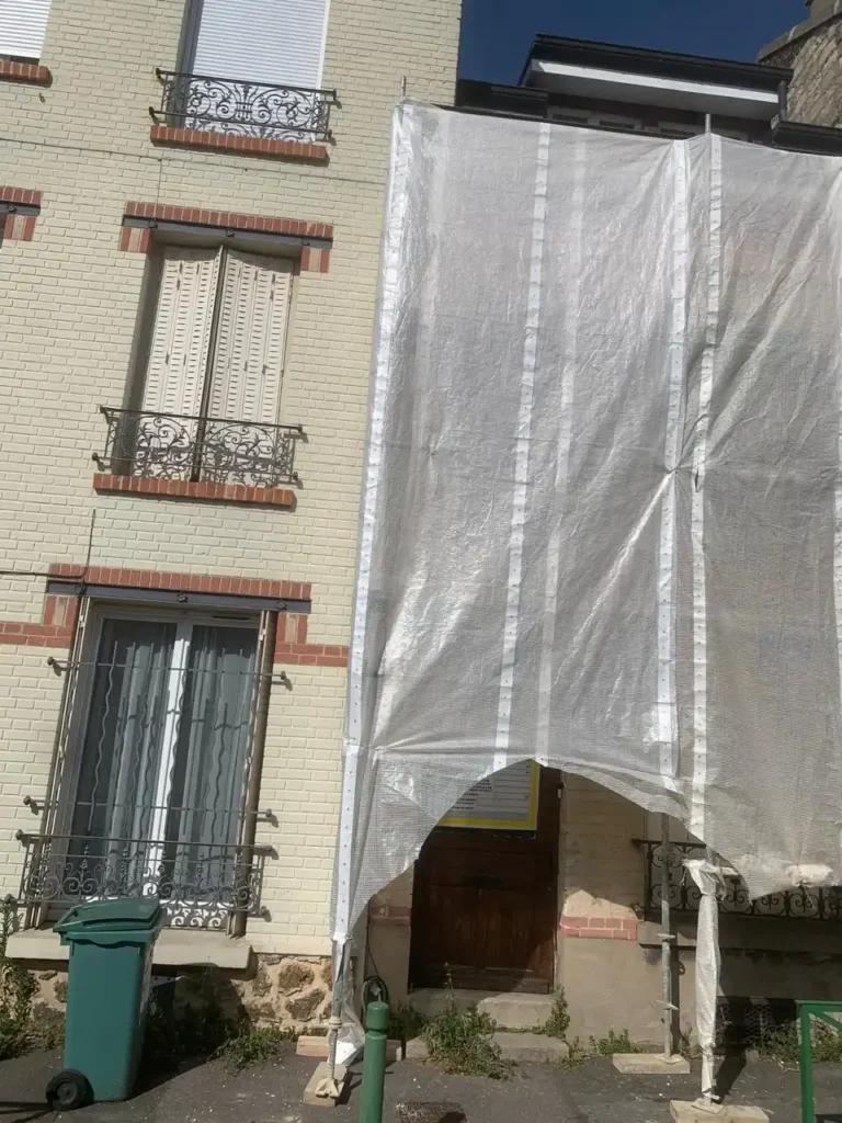 Nettoyage haute pression facade