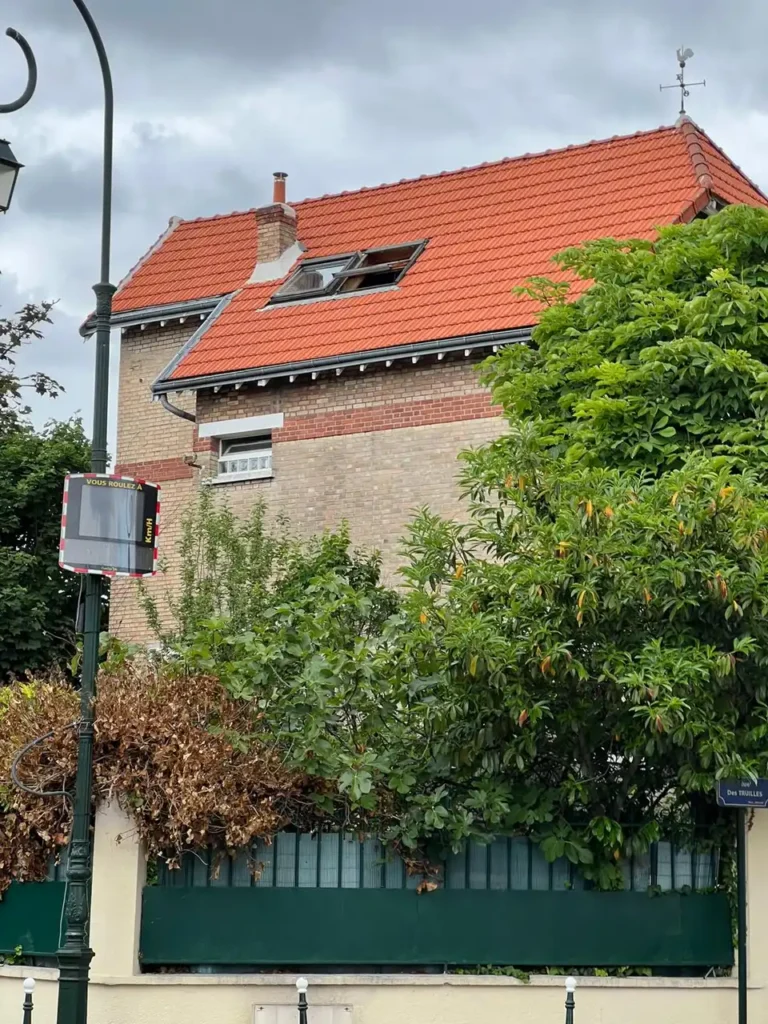 Traitement anti mousse facade clamart