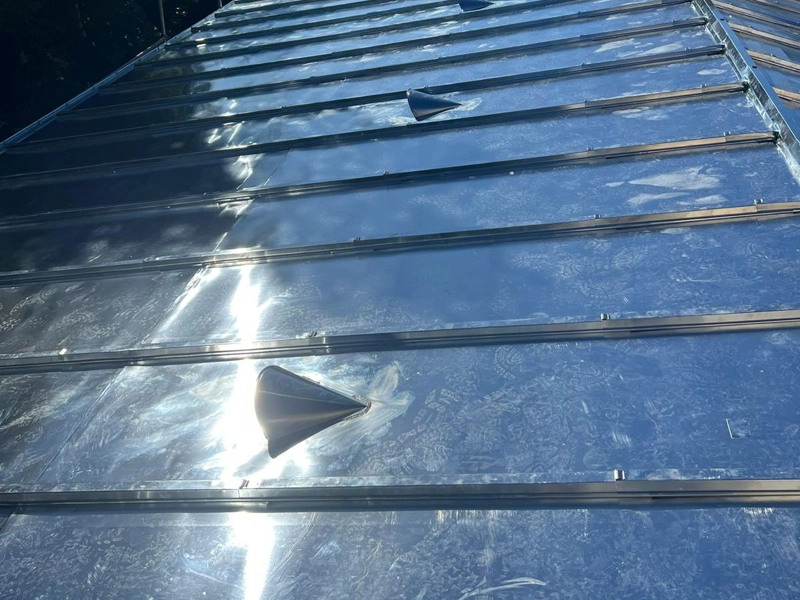 Toiture en zinc chaleur