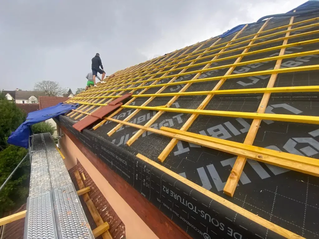 Entreprise travaux toiture morsang