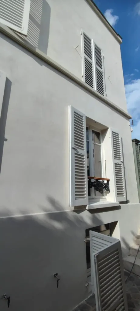 Ravalement chaux naturelle paris18