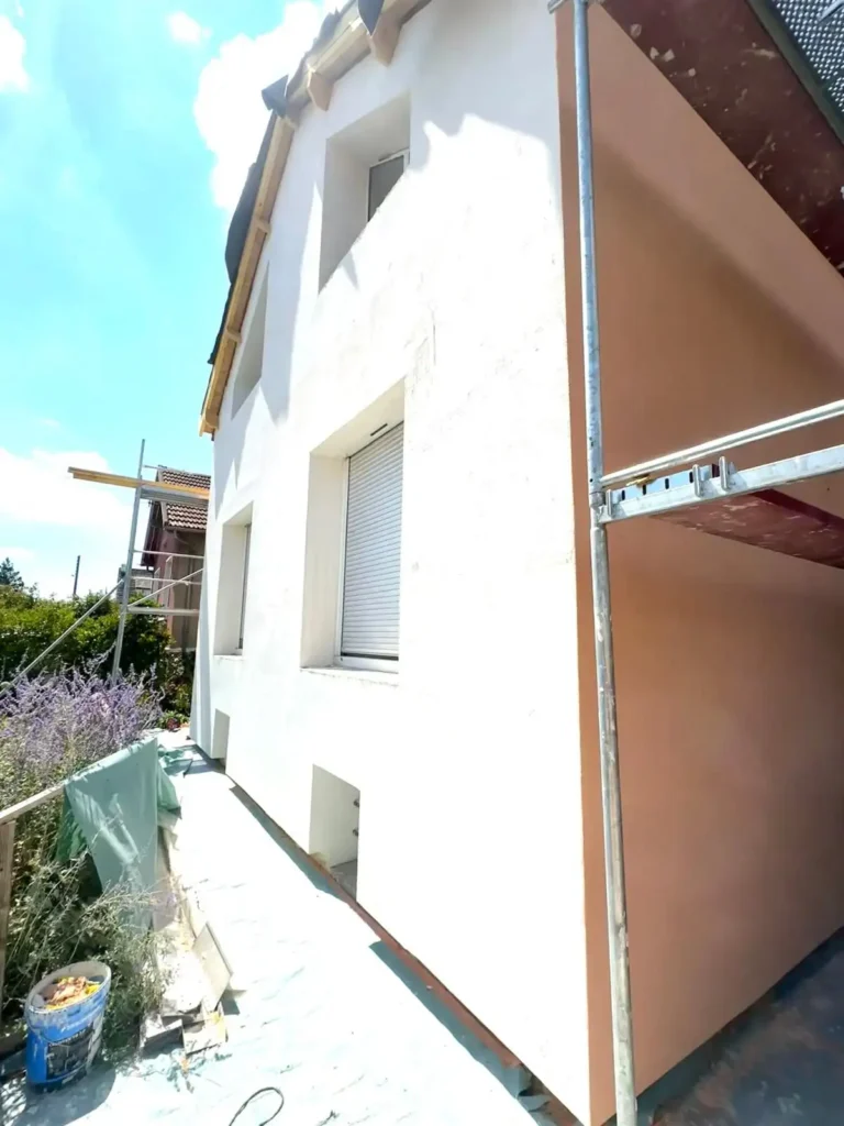 Ravalement isolation fibre morsang