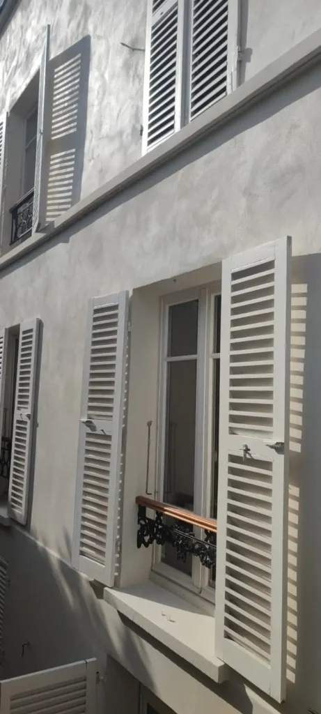 Restauration facade ancienne 75018