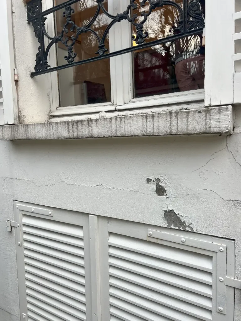 Restauration facade paris 18e