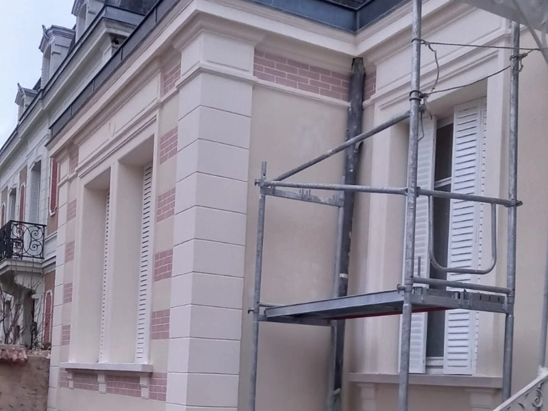 Renovation modenature facade 1