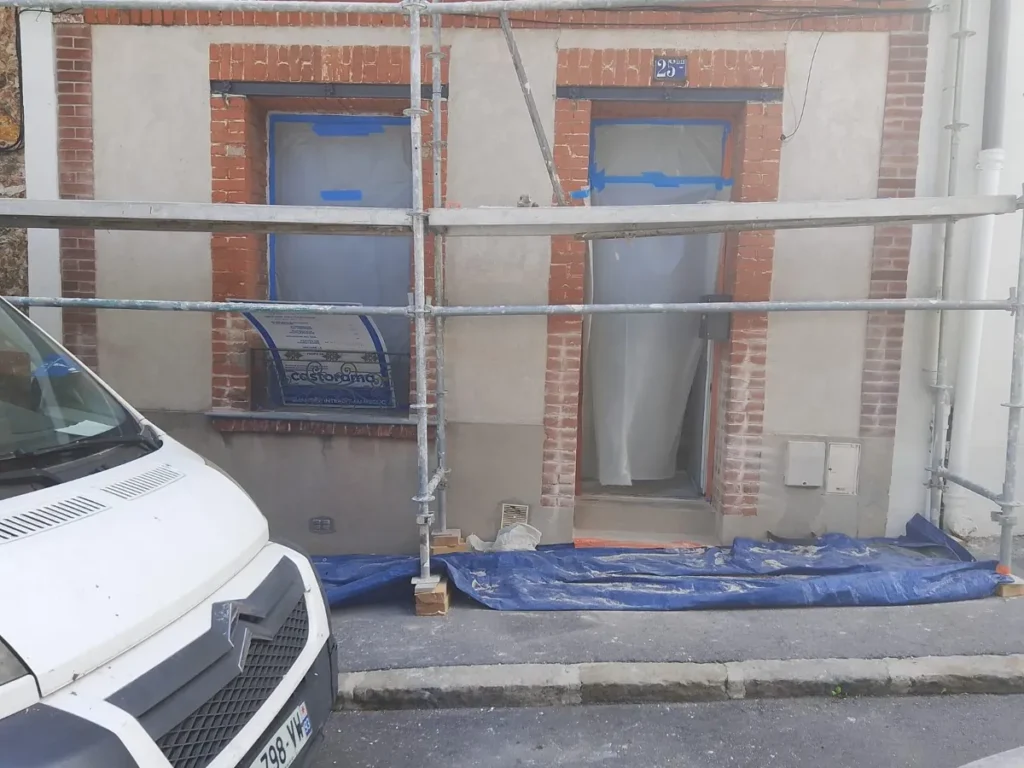 Artisan renovation facade meudon