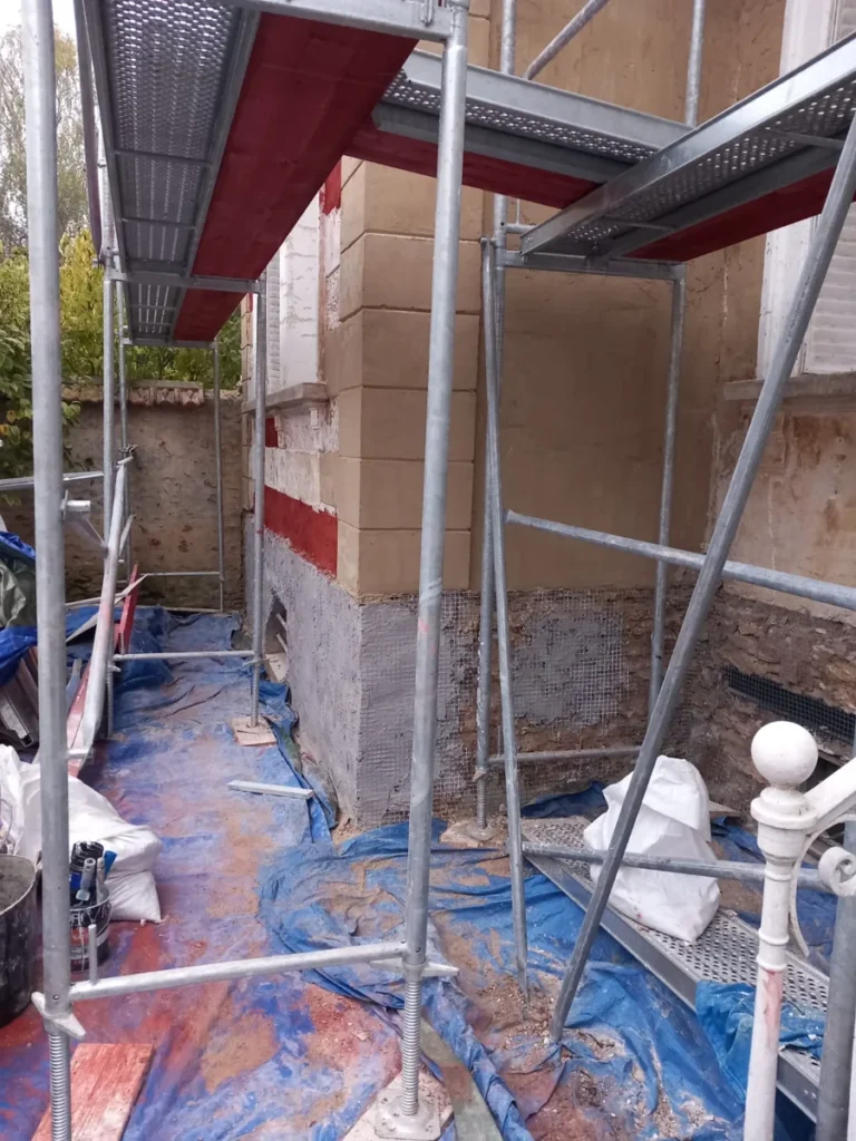 Entreprise renovation enduit chaux verrieres