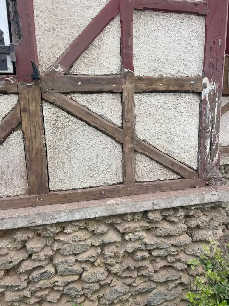 Resine colombages maison chelles