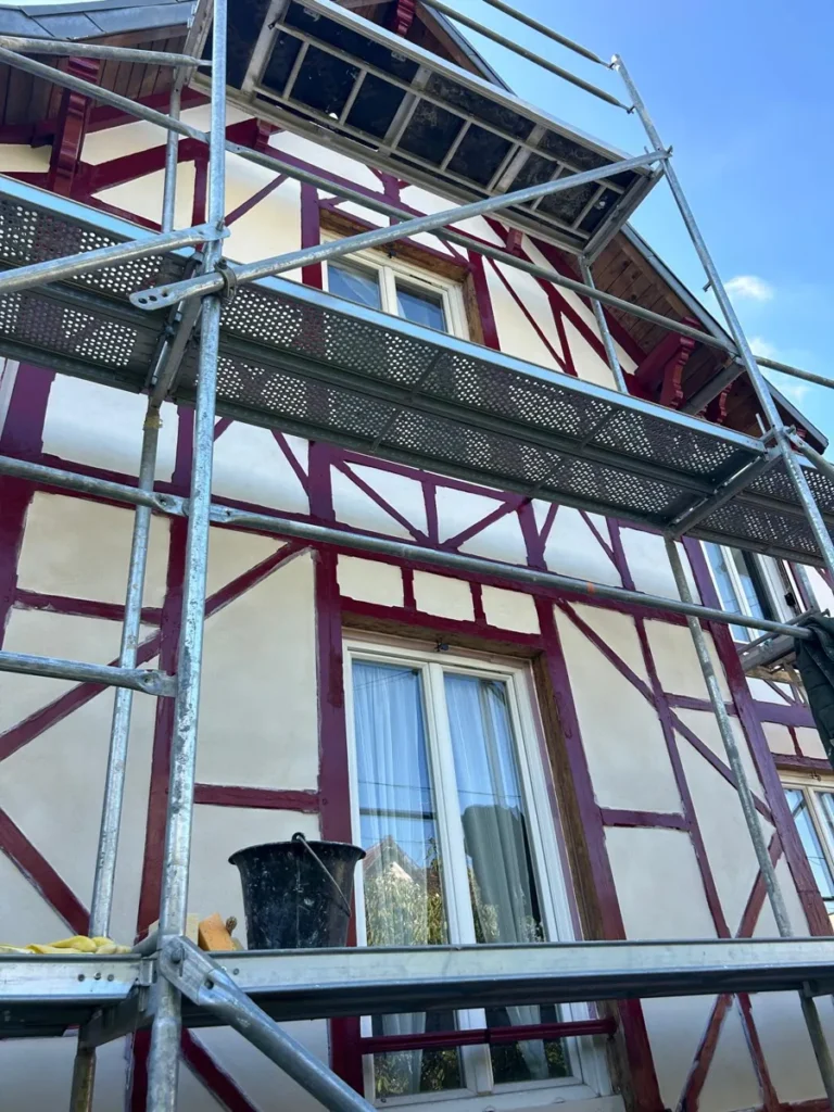 Traitement fissures facade chelles