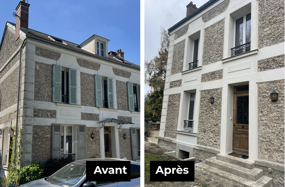 Ravalement de facade Rambouillet