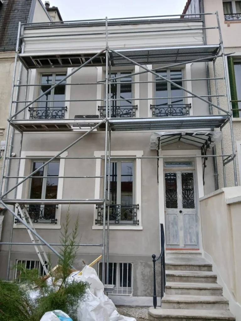 Enduit mineral chaux montreuil