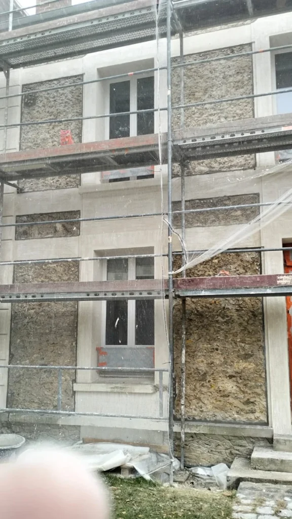 Travaux facade rambouillet 10