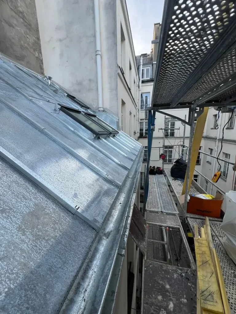 Couvreur zingueur paris 10e copropriete
