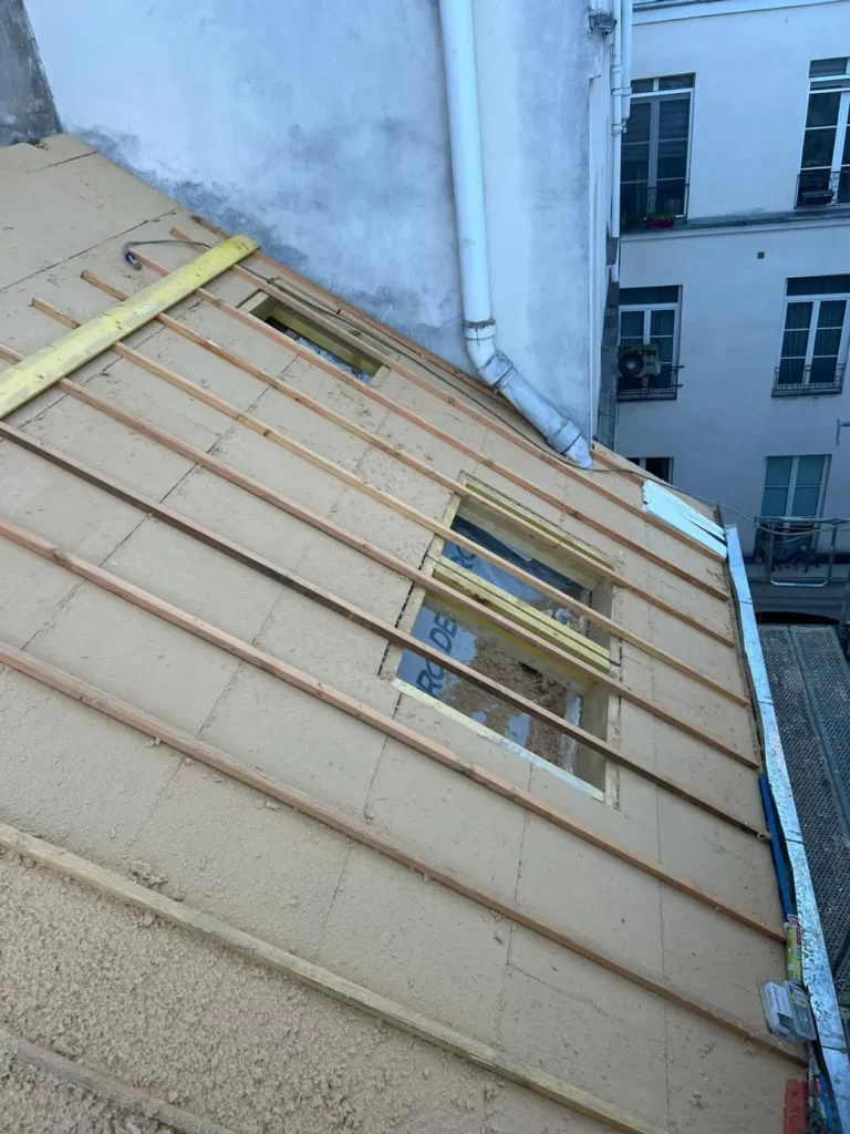 Entreprise sarking toiture paris 10e